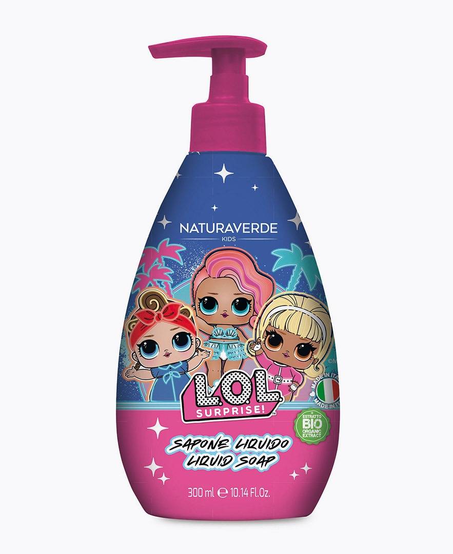 Naturaverde L.O.L. SURPRISE! SAPONE LIQUIDO 300ML
