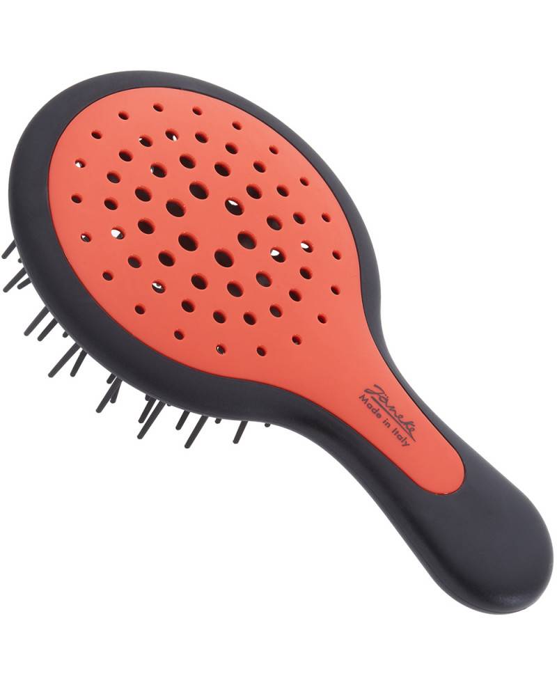 Janeke Mini Superbrush Rosa Fluo e manico Nero - 71SP220NER PFL Affare Del Giorno