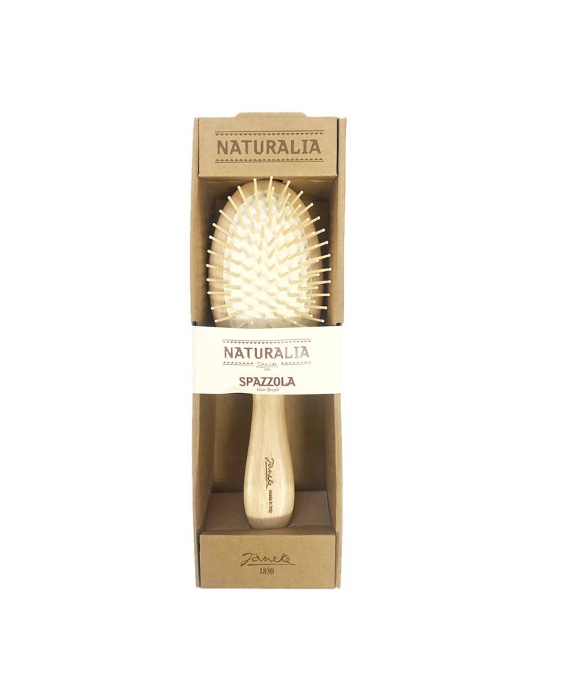 Janeke Spazzola da borsetta in legno di faggio - cod. SP63N Sconto