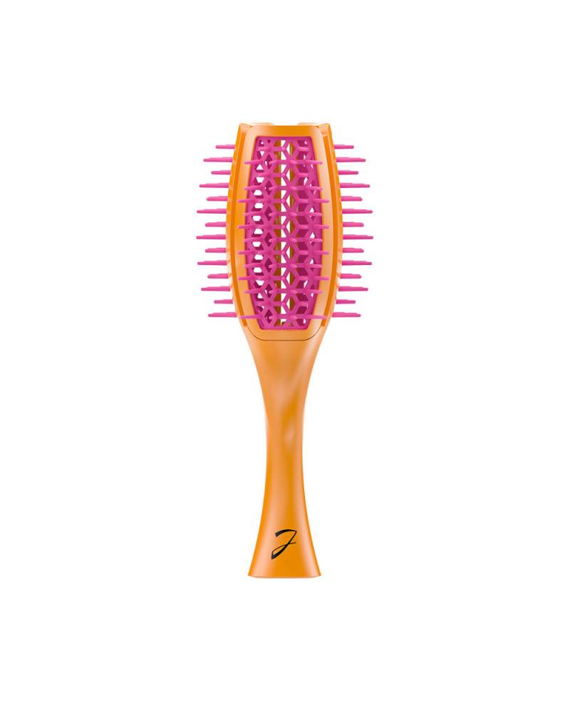 Janeke Spazzola Tulip ventilata, più volume nei capelli, bicolore arancio e fucsia – cod. SP503 OF Negozi Online