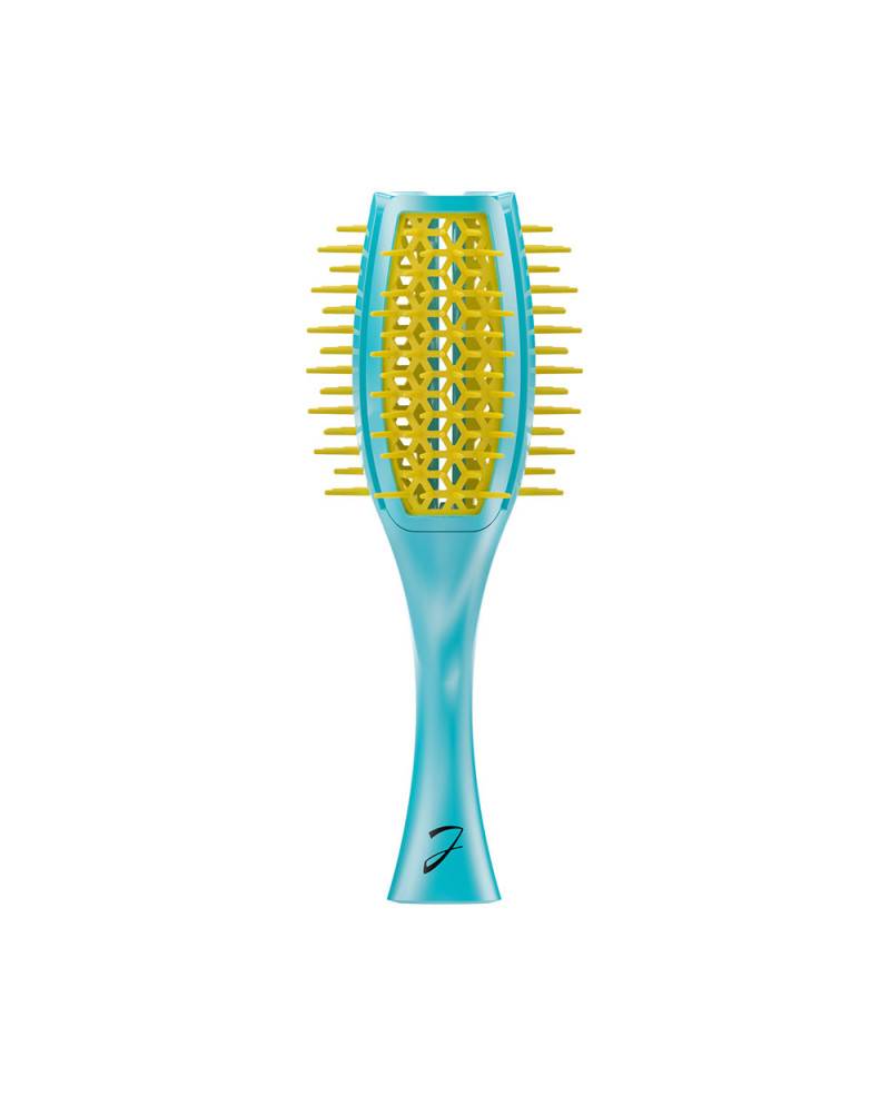 Janeke Spazzola Tulip ventilata, più volume nei capelli, bicolore turchese e giallo – cod. SP503 TG Acquista Ora