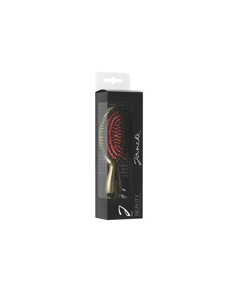 Janeke Spazzola baby, dorata, con setole e rinforzo nylon - cod. AUSP24M Economico