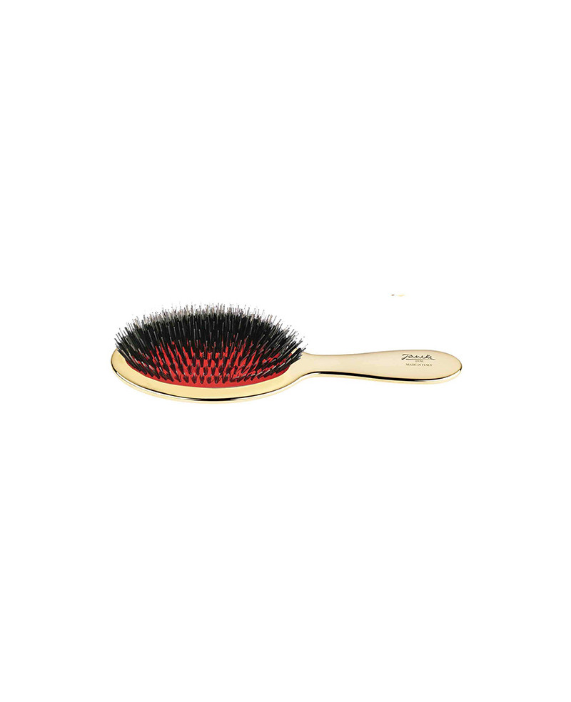 Janeke Spazzola dorata con setole e rinforzo nylon - cod. AUSP22M In Saldo