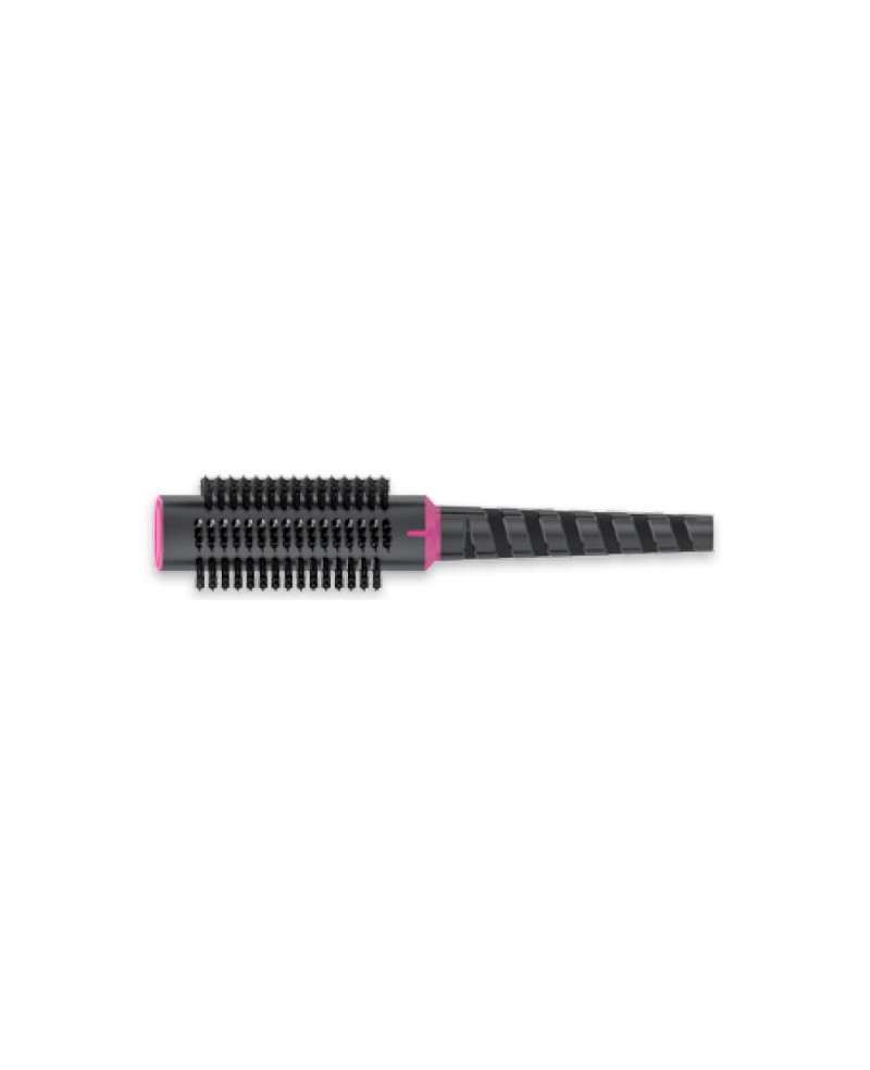 Janeke Spazzola termica tonda Spiral, colorazione nera e fucsia, diametro 52 - cod. SP513C-ALM I Più Venduti