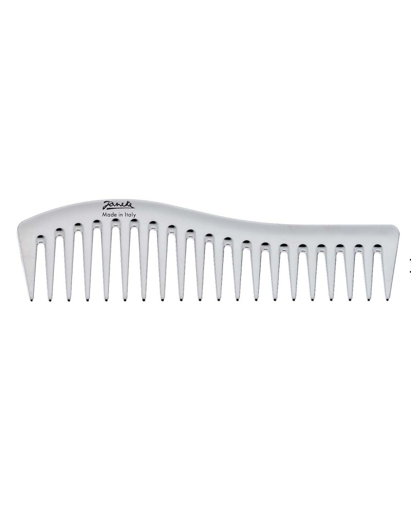 Janeke Pettine spandi gel ondulato, colore argento - cod. CR805 Nuova