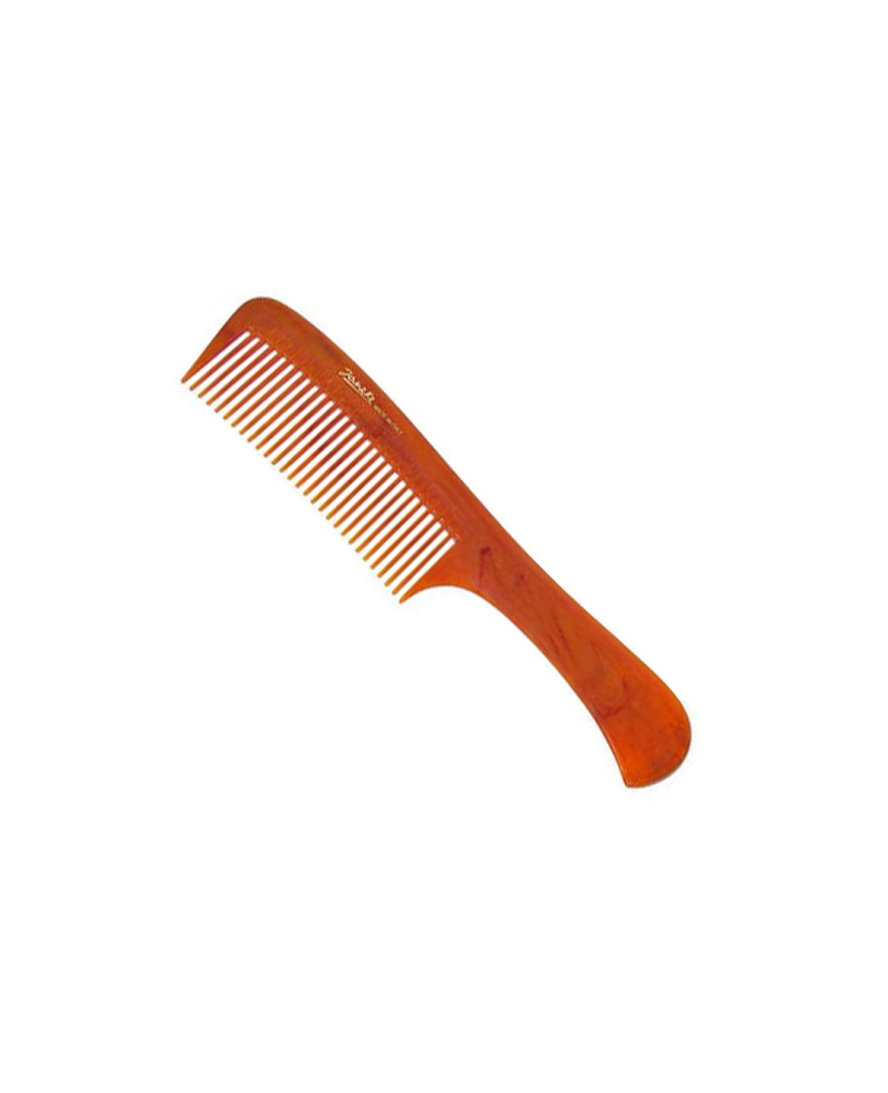 Janeke Pettine con manico tiratinture 22x4,5 cm imitazione tartaruga - Cod. 78825 Italia