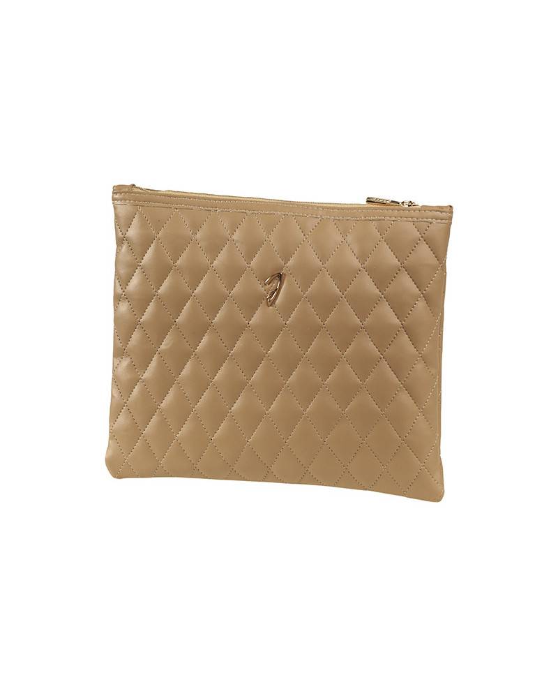 Janeke Astuccio grande trapuntato cuoio - Cod. A6130VT CUO