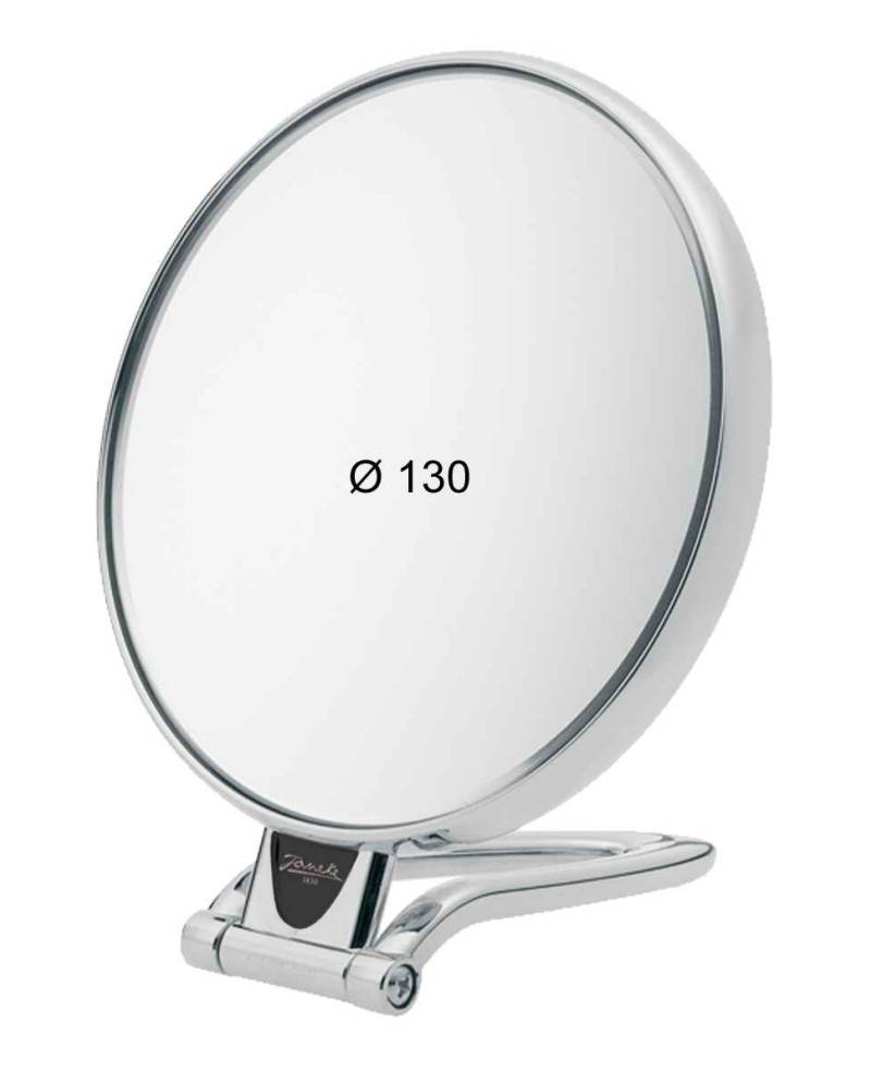Janeke Specchio da tavolo argento, con ingrandimento x6, diametro 13 cm - cod. CR446.6 Vendite Flash