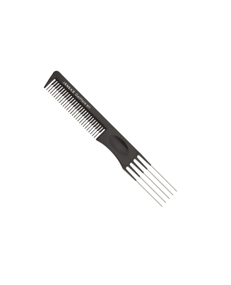 Janeke Comb with metal pick 19,5 cm - cod. 57877 Soddisfazione Garantita