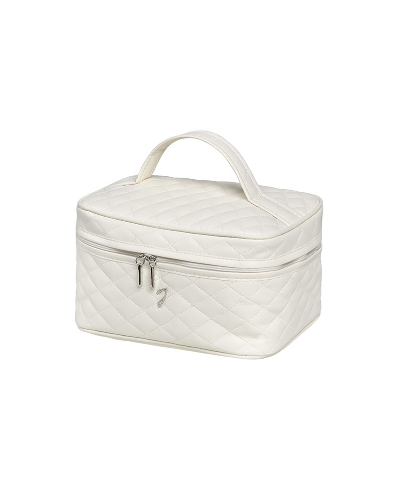 Janeke Beauty da viaggio trapuntato medio, beige - cod. A6152VT BEI 2025