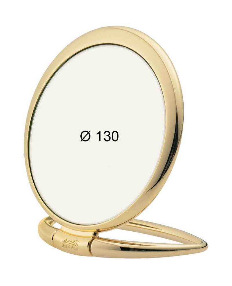 Janeke Specchio da tavolo oro, con ingrandimento x3, diametro cm 13 - cod. AU444.3 Acquista Ora