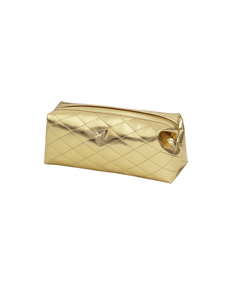Janeke Portatrucchi tombolino trapuntato oro cm 20x9x6 - Cod. A1929VT Offerta
