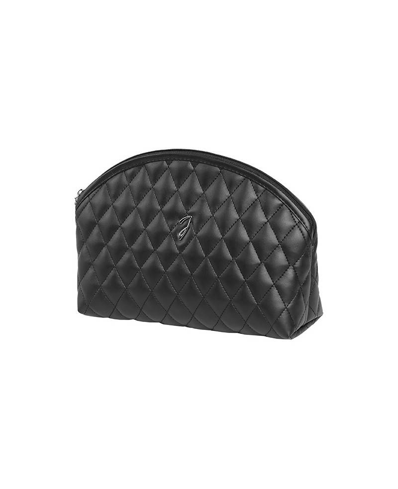 Janeke Astuccio trapuntato grande, cm 23,5x16x7,5 cm nero - cod. A6112VT NER Saldi Di Fabbrica
