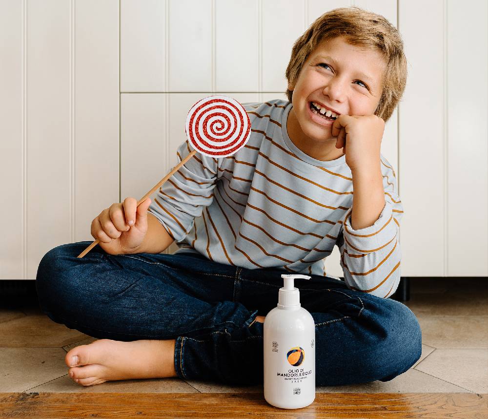 Linea Mammababy Olio di Mandorle Dolci BabyCosmos Natural Rilascio limitato
