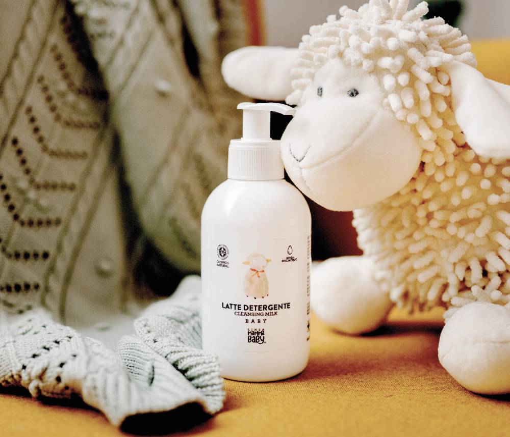 Linea Mammababy Latte Detergente Baby Senza RisciacquoCosmos Natural Pezzi Unici