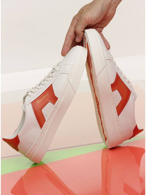 SANTONI Sneaker In Linea