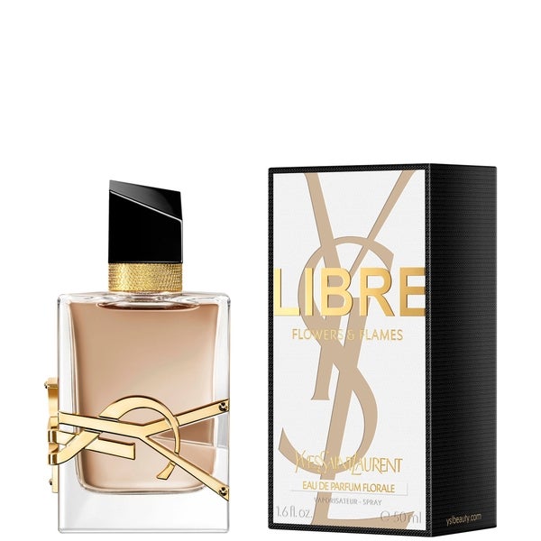 YSL Yves Saint Laurent Libre Flowers and Flames Eau de Parfum Spray 50ml Spedizione Gratuita