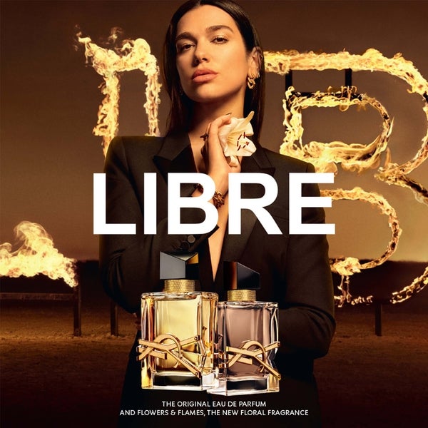 YSL Yves Saint Laurent Libre Flowers and Flames Eau de Parfum Spray 50ml Spedizione Gratuita
