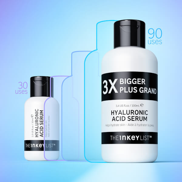 The INKEY List The INKEY List Supersize Hyaluronic Acid Serum 100ml Prezzo Ridotto