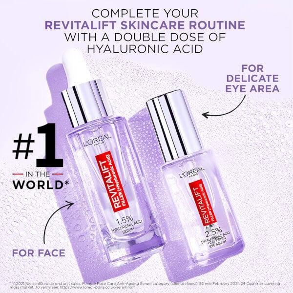 Lu0027Oréal Paris L'Oréal Paris 2.5% Hyaluronic Acid Eye Serum 20ml Economico