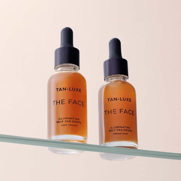Tan-Luxe Tan-Luxe The Face Illuminating Self-Tan Drops 30ml - Light/Medium Saldi Di Fabbrica