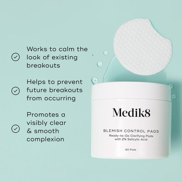 Medik8 Medik8 Blemish Control Pads (60 Pads) In Vendita