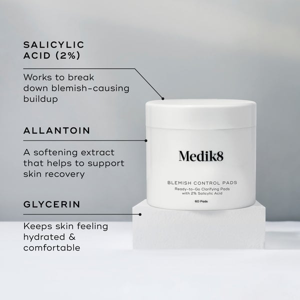 Medik8 Medik8 Blemish Control Pads (60 Pads) In Vendita