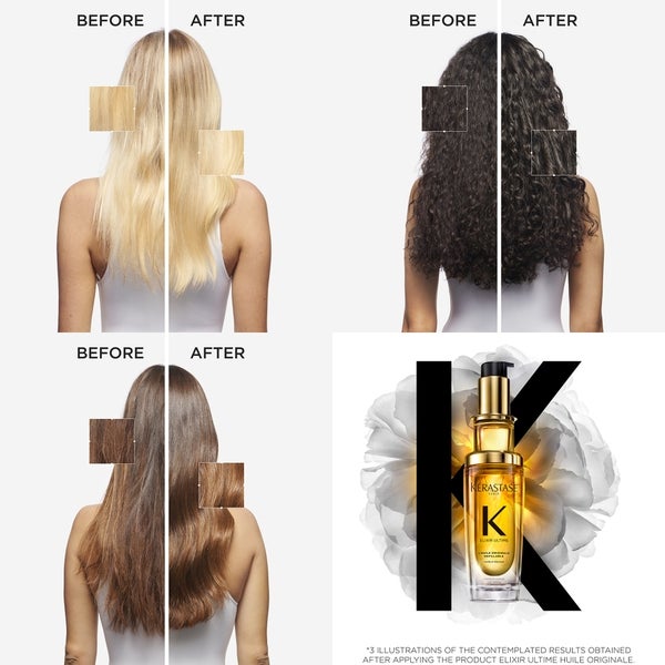 Kerastase Kérastase Elixir Ultime L'Huile Originale Hair Oil 30ml In Linea