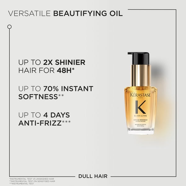 Kerastase Kérastase Elixir Ultime L'Huile Originale Hair Oil 30ml In Linea