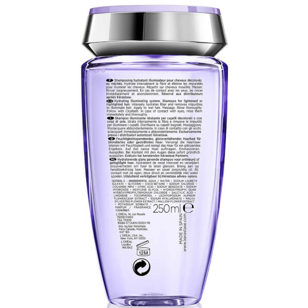 Kerastase Kérastase Blond Absolu Bain Lumière Shampoo illuminante per capelli biondi 250 ml Soddisfazione Garantita