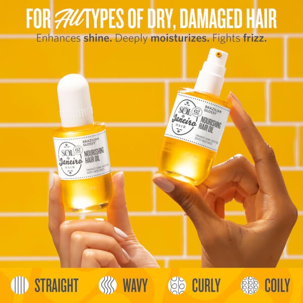 Sol de Janeiro Sol de Janeiro Brazilian Glossy Nourishing Anti-Frizz Hair Oil 58ml Affare Del Giorno