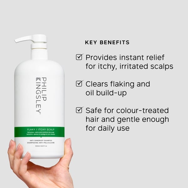 Philip Kingsley Philip Kingsley Flaky Itchy Scalp Shampoo 1000ml - (del valore di £ 88.00) Economico