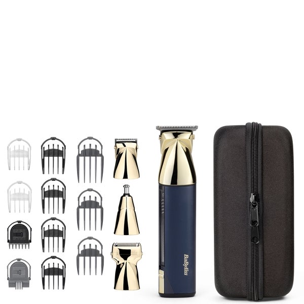 BaByliss BaByliss Super-X Metal Series 15-in-1 Multi Trimmer - Blue ACQUISTA ORA