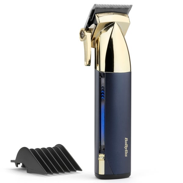 BaByliss BaByliss Super-X Metal Series Cordless Hair Clipper - Blue Promozione temporanea