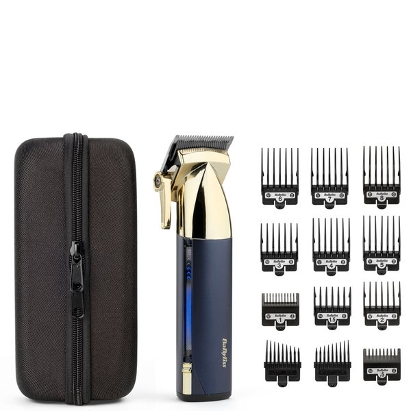 BaByliss BaByliss Super-X Metal Series Cordless Hair Clipper - Blue Promozione temporanea