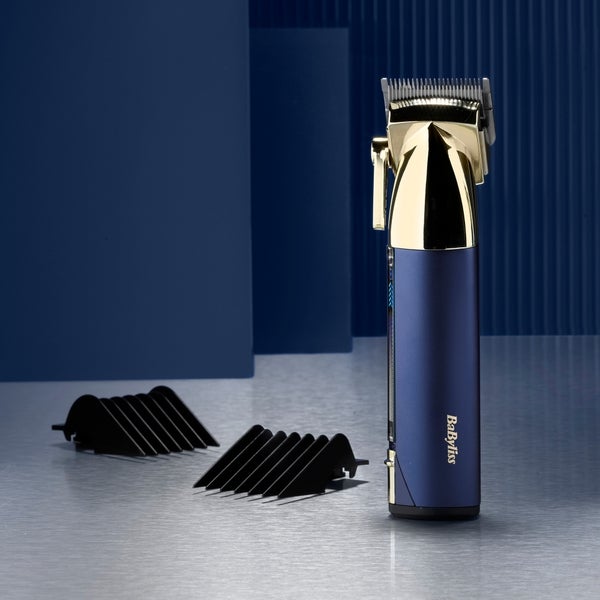 BaByliss BaByliss Super-X Metal Series Cordless Hair Clipper - Blue Promozione temporanea