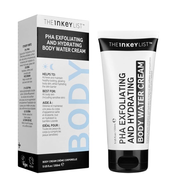 The INKEY List The INKEY List PHA Exfoliating and Hydrating Body Water Cream 150ml Promozione