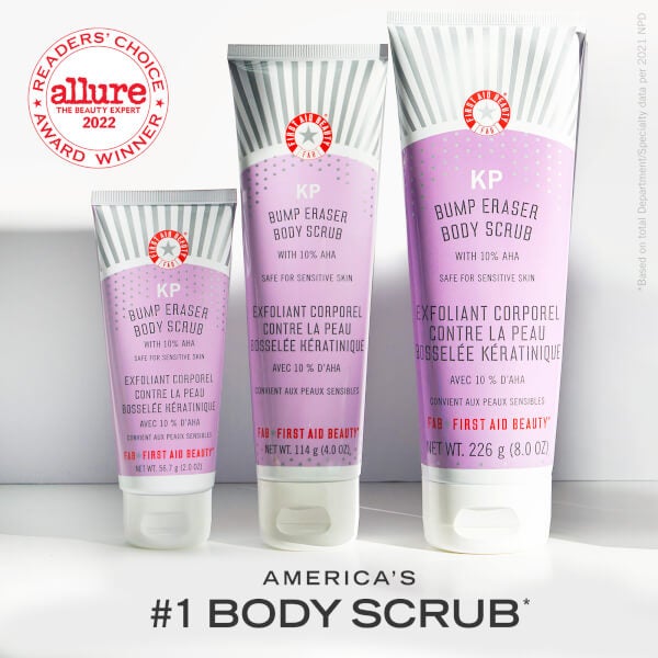 First Aid Beauty First Aid Beauty KP Bump Eraser Body Scrub con 10% AHA 226ml Comprare a buon mercato