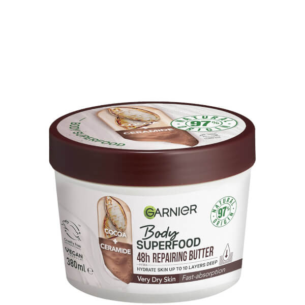 Garnier Garnier Body Superfood Repairing Body Butter Cocoa and Ceramide 380ml Offerta esclusiva