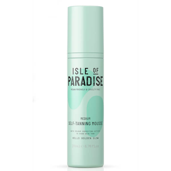 Isle of Paradise Isle of Paradise Self-Tanning Mousse - Medium 200ml Offerta migliore