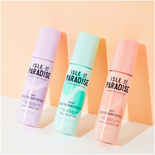 Isle of Paradise Isle of Paradise Self-Tanning Mousse - Medium 200ml Offerta migliore