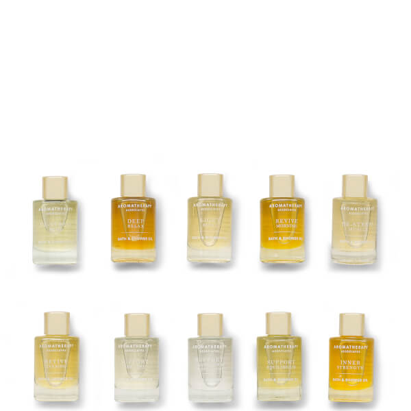Aromatherapy Associates Aromatherapy Associates Ultimate Bath and Shower Oil Collection Sostegno trimestrale
