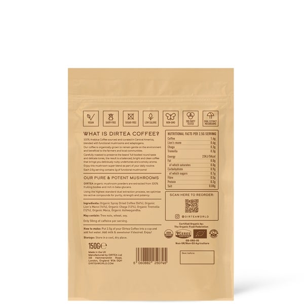 DIRTEA DIRTEA Coffee Super Blend 150g Nuovo