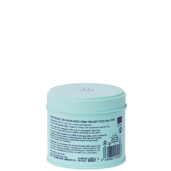 DIRTEA DIRTEA Turkey Tail Powder - The Immunity Mushroom 60g Promozione