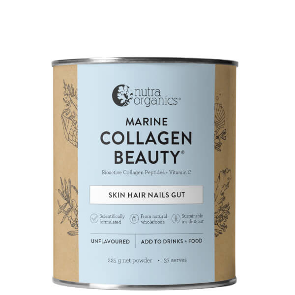 Nutra Organics Nutra Organics Marine Collagen Beauty Supplements 225g Consegna Veloce