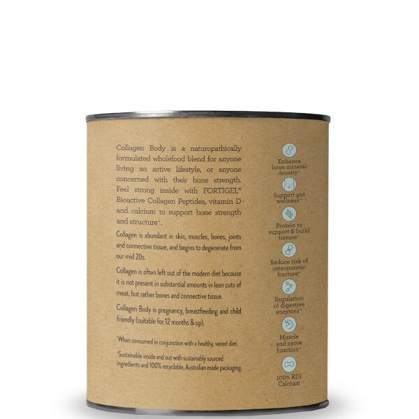 Nutra Organics Nutra Organics Collagen Body - Unflavoured 225g Presa