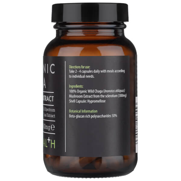 KIKI Health KIKI Health Organic Chaga Extract Mushroom (60 Vegicaps) Outlet