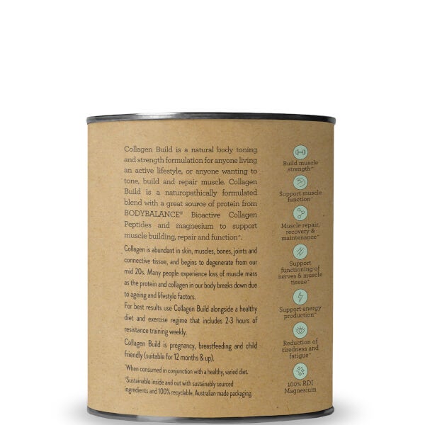 Nutra Organics Nutra Organics Collagen Build - Unflavoured 225g Vendita Economica