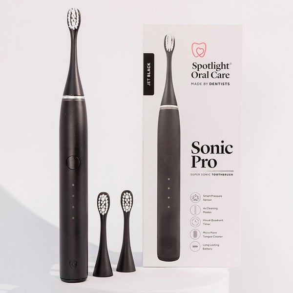 Spotlight Oral Care Spotlight Oral Care Sonic Pro Toothbrush - Jet Black Super Saving Price