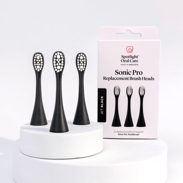 Spotlight Oral Care Spotlight Oral Care Sonic Pro Jet Black Replacement Heads Fino al 65% di sconto